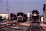 NS 2544 & SOU 3920 at the fuel racks with SOU 2347 switching the yard